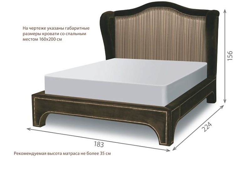 Кровать Palermo