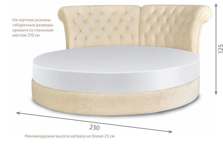 Кровать Cristina