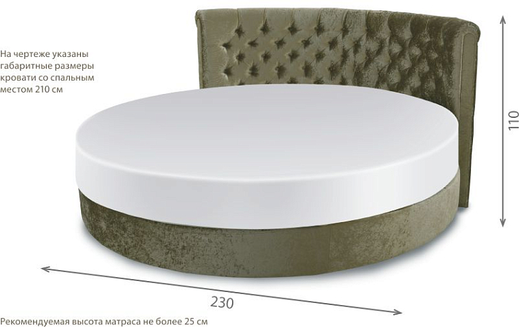 Кровать Ornela