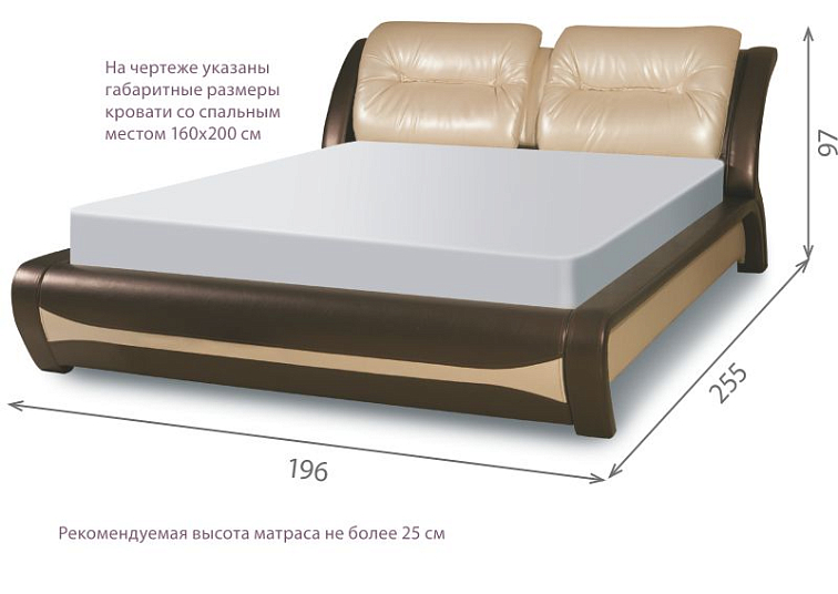 Кровать Marlen Lux